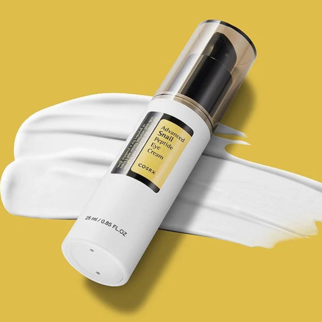 COSRX Advanced Snail Peptide Eye Cream – Straffende Augencreme mit Schneckenschleim & Peptiden, 25 ml - alta-beauty.com