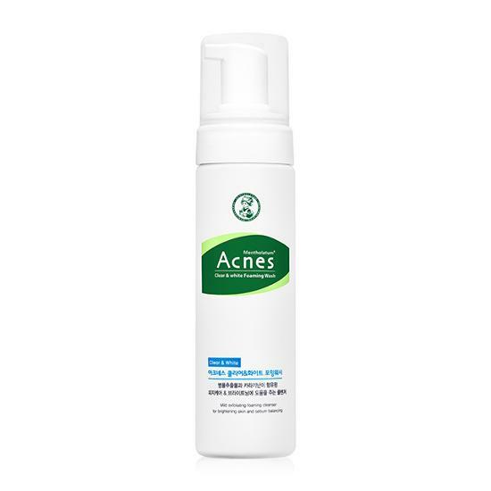 Acnes Clear and White Foaming Wash 150ml – aufhellender Anti-Akne Reiniger