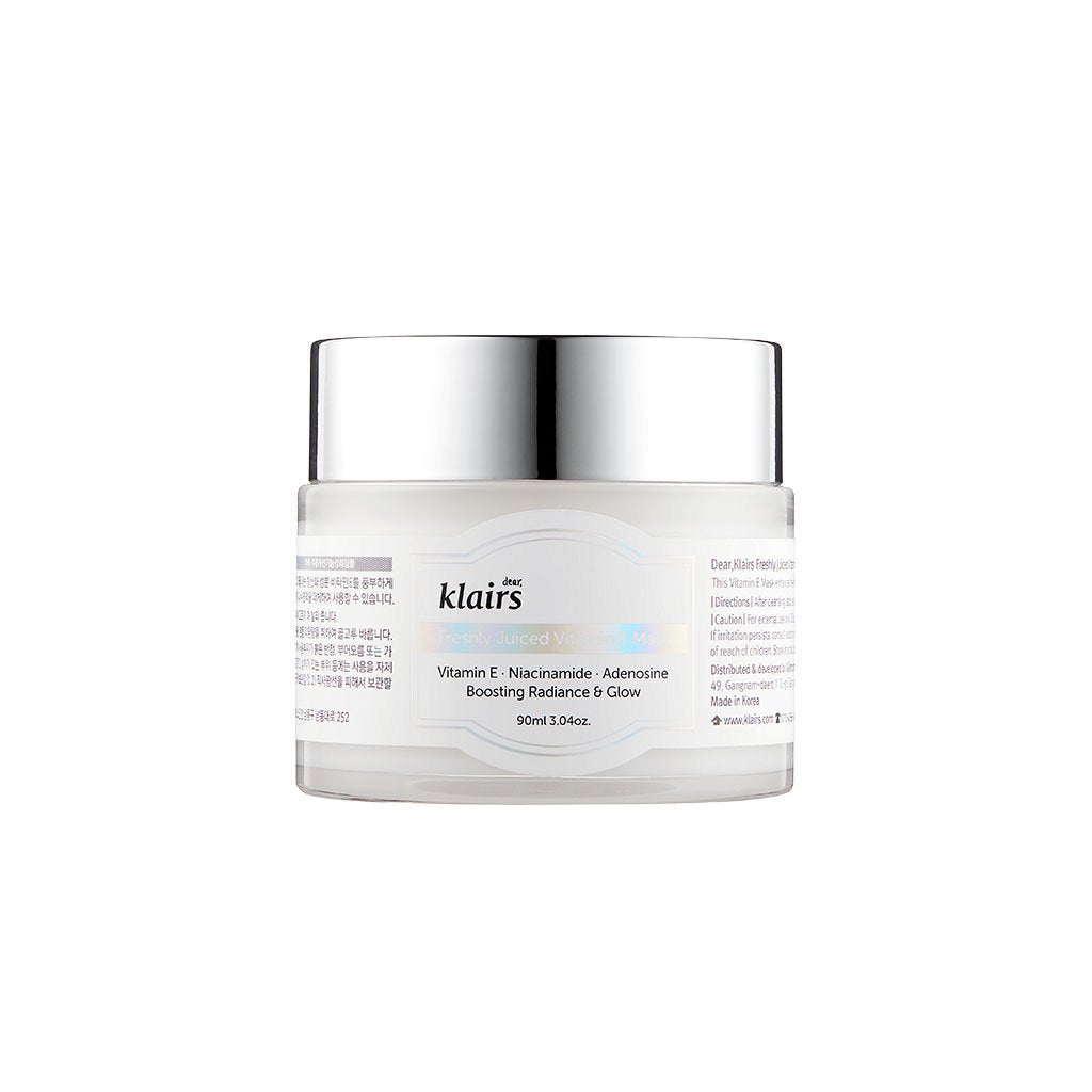 KLAIRS Freshly Juiced Vitamin E Mask 3-in-1 90ml – Schlafmaske Feuchtigkeit Glow