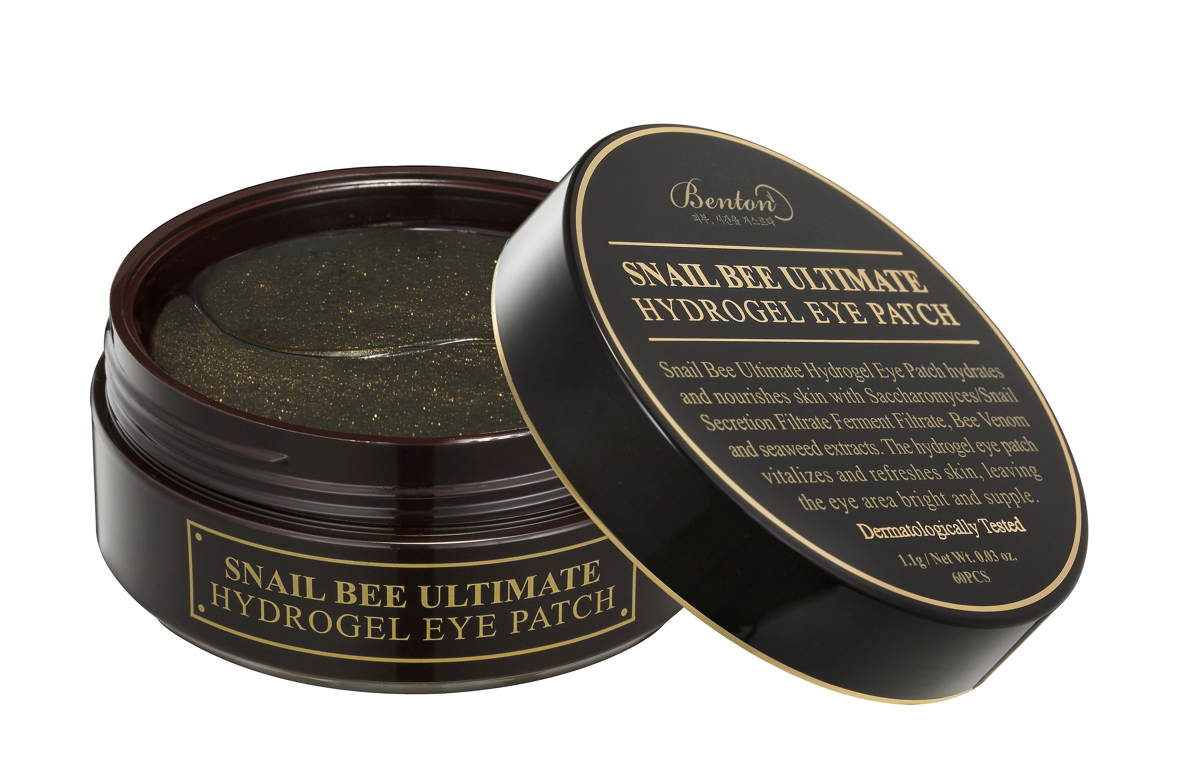 Benton Snail Bee Ultimate Hydro Gel Eye Patch 60er – Augenpads Schnecke Bienengift