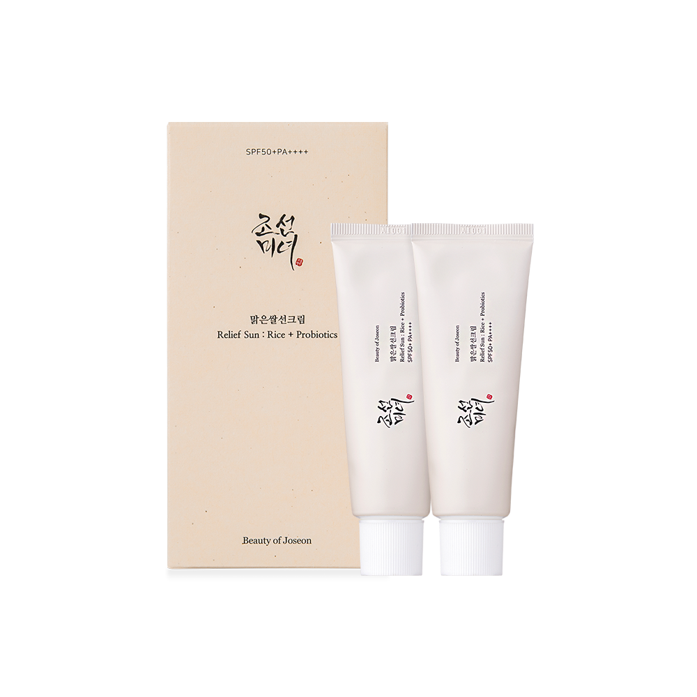 Beauty of Joseon Relief Sun Doppelpack – SPF50+ PA++++ Sonnenschutz Verpackung
