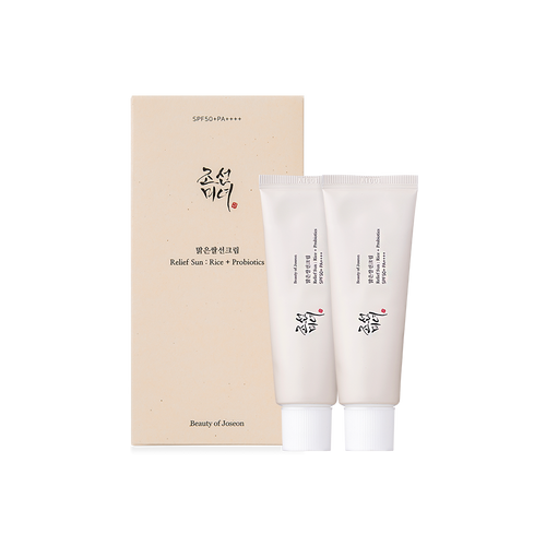 Beauty of Joseon Relief Sun Doppelpack – SPF50+ PA++++ Sonnenschutz Verpackung