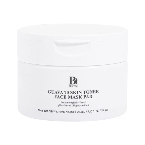 Benton Guava 70 Skin Toner Face Mask Pad 70er – Guava aufhellend Brightening