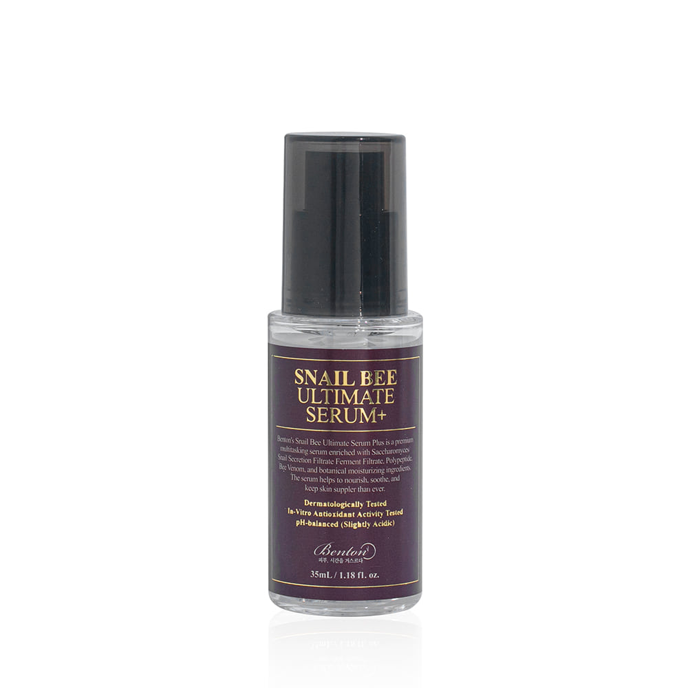 Benton Snail Bee Ultimate Serum+ Tropfen – fermentiertes Serum Textur