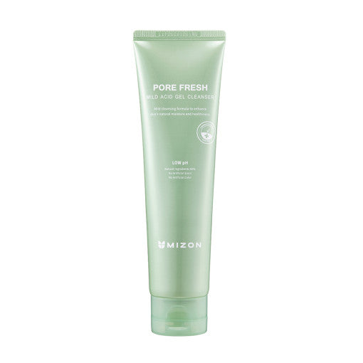 MIZON Pore Fresh Acid Gel Cleanser Textur – mildes Reinigungsgel Heartleaf