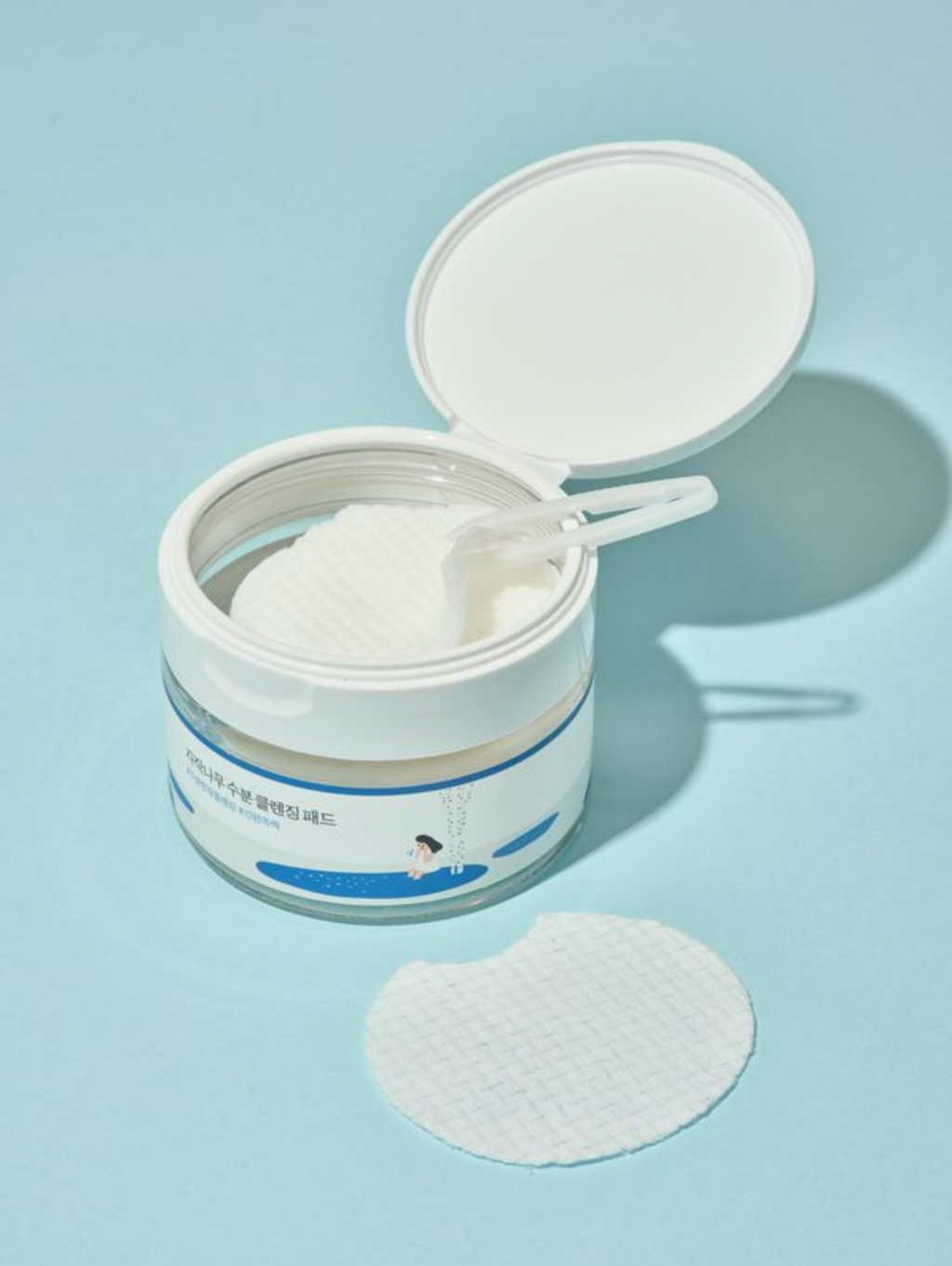 Round Lab Birch Juice Cleansing Pad 60 Stück – Peeling-Reinigungspads Birkenextrakt sanft
