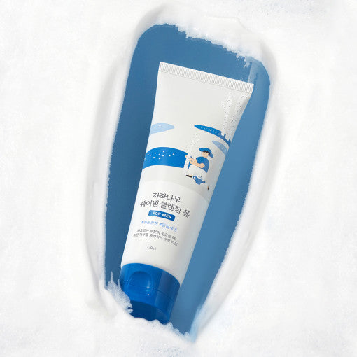 Round Lab For Men Birch Juice Shaving Cleansing Foam 120ml – Reinigungsschaum Rasierschaum Männer