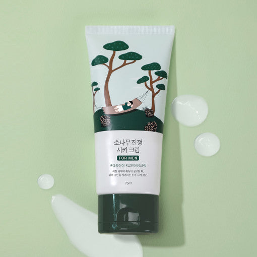 Round Lab For Men Pine Soothing Cica Cream 75ml – beruhigende Kiefer-Cica Creme Männer