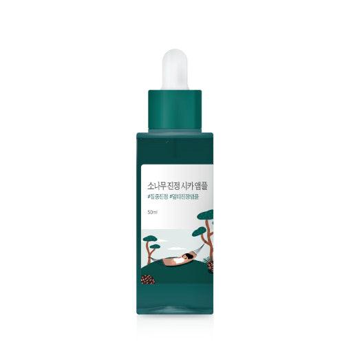 Round Lab Pine Calming Cica Ampoule 50ml – beruhigende Kiefer-Cica Ampoule Akne Grossformat