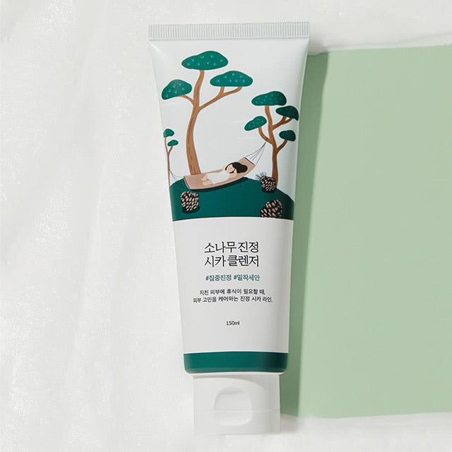 Round Lab Pine Calming Cica Cleanser 150ml – sanfter Kiefer-Cica Reinigungsschaum