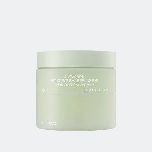 celimax JI WOO GAE Heartleaf BHA Peeling Pad 50er – Heartleaf BHA sanfte Exfoliation
