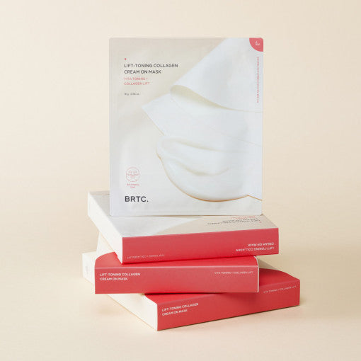 BRTC Lift-Toning Collagen Cream on Mask 5er – straffende Kollagen Gelmaske