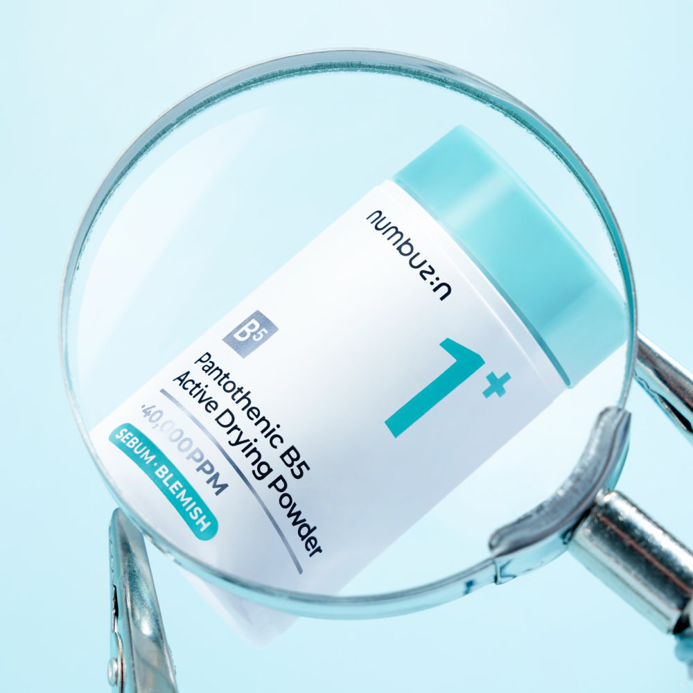 Numbuzin No.1 Pantothensäure B5 Active Drying Powder 7g – gegen Akne Talg