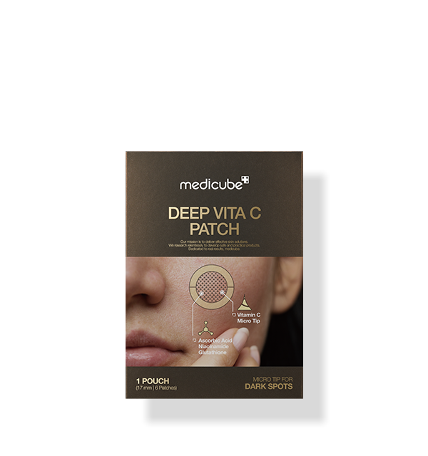 medicube Deep Vita C Patch 6 Stück – aufhellende Vitamin C Microdart-Patches