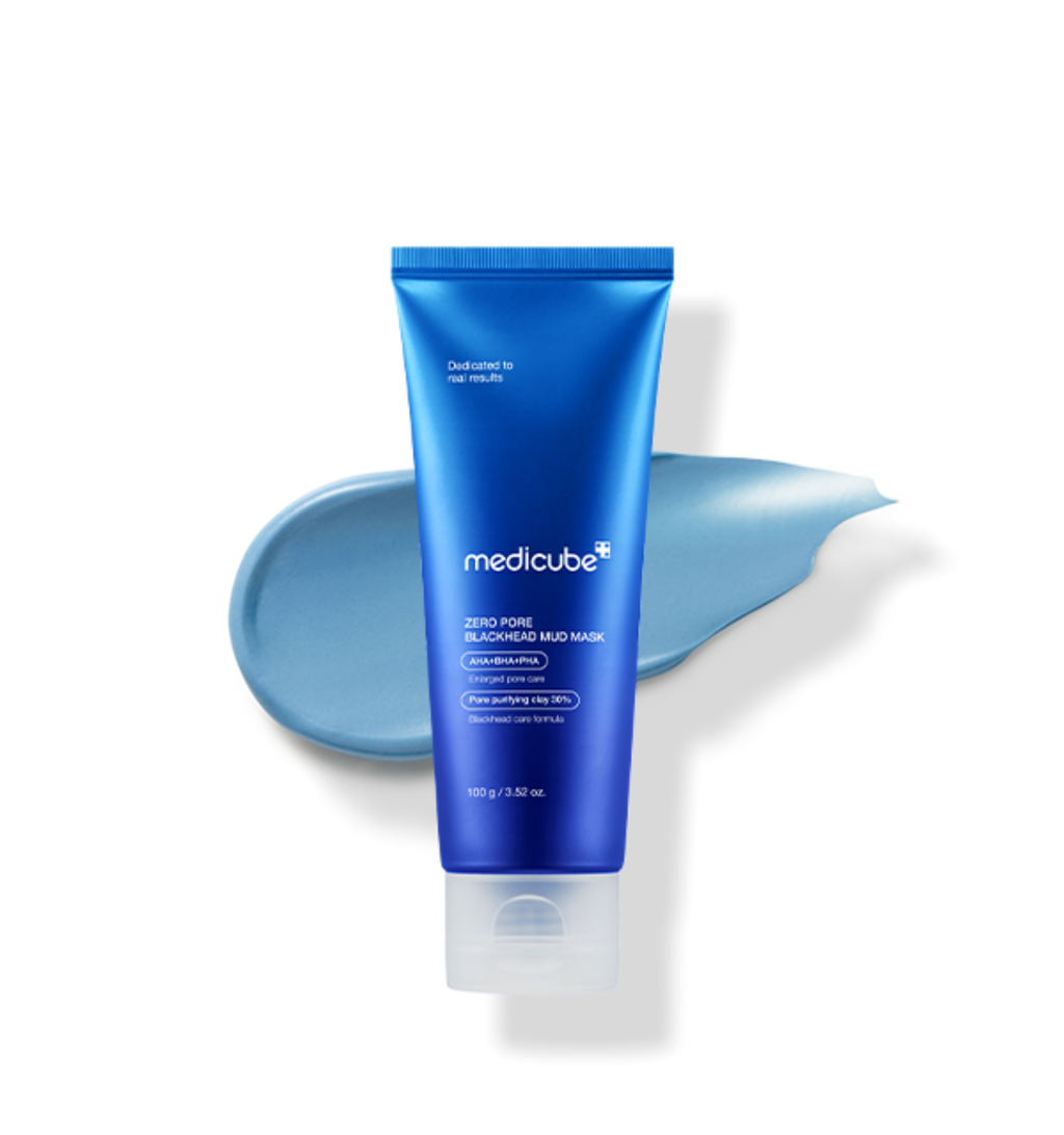 medicube Zero Pore Blackhead Mud Mask 100g – 3-Minuten Tonerde-Porenmaske Mitesser