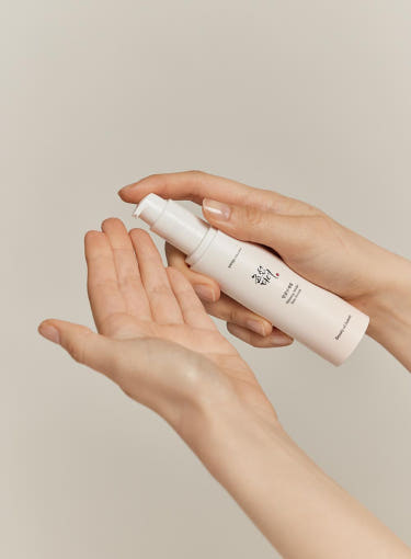 Beauty of Joseon Ginseng Moist Sun Serum – Ergebnis gepflegte Haut mit UV-Schutz