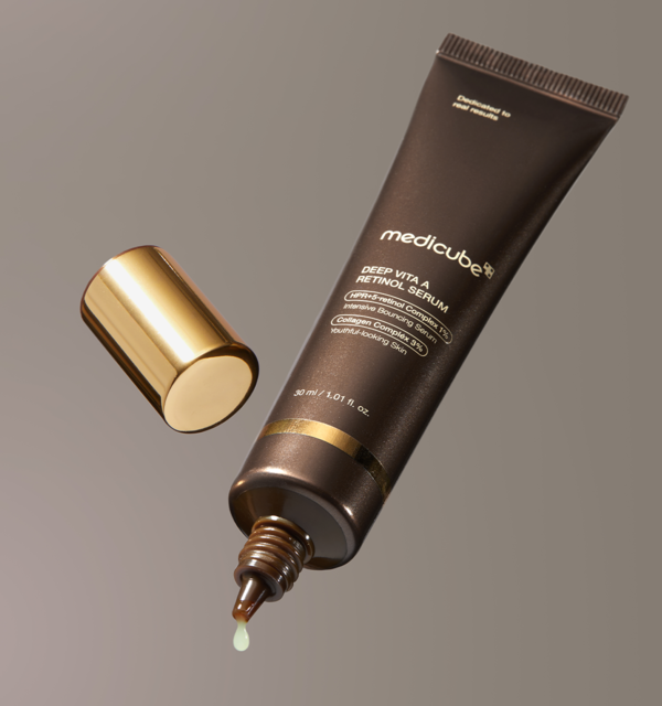 medicube Deep Vita A Retinol Serum 30ml – Anti-Aging Retinol Serum 7-fache Kollagenförderung