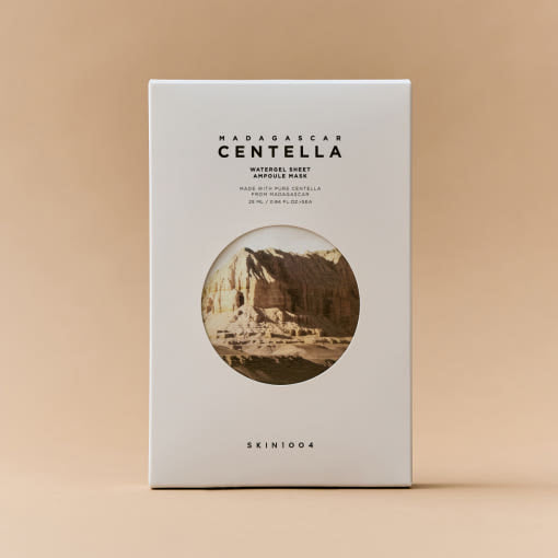 SKIN1004 Madagascar Centella Watergel Sheet Mask 5 Stück – beruhigende Centella Tuchmasken