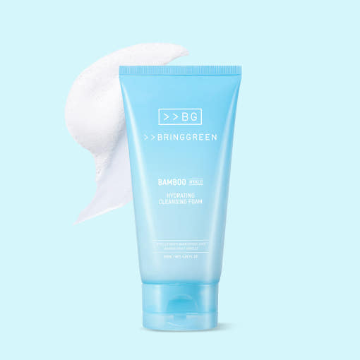 BRINGGREEN Bamboo Hyalu Feuchtigkeits-Cleanser 120ml – pH-balanciert Hyaluron