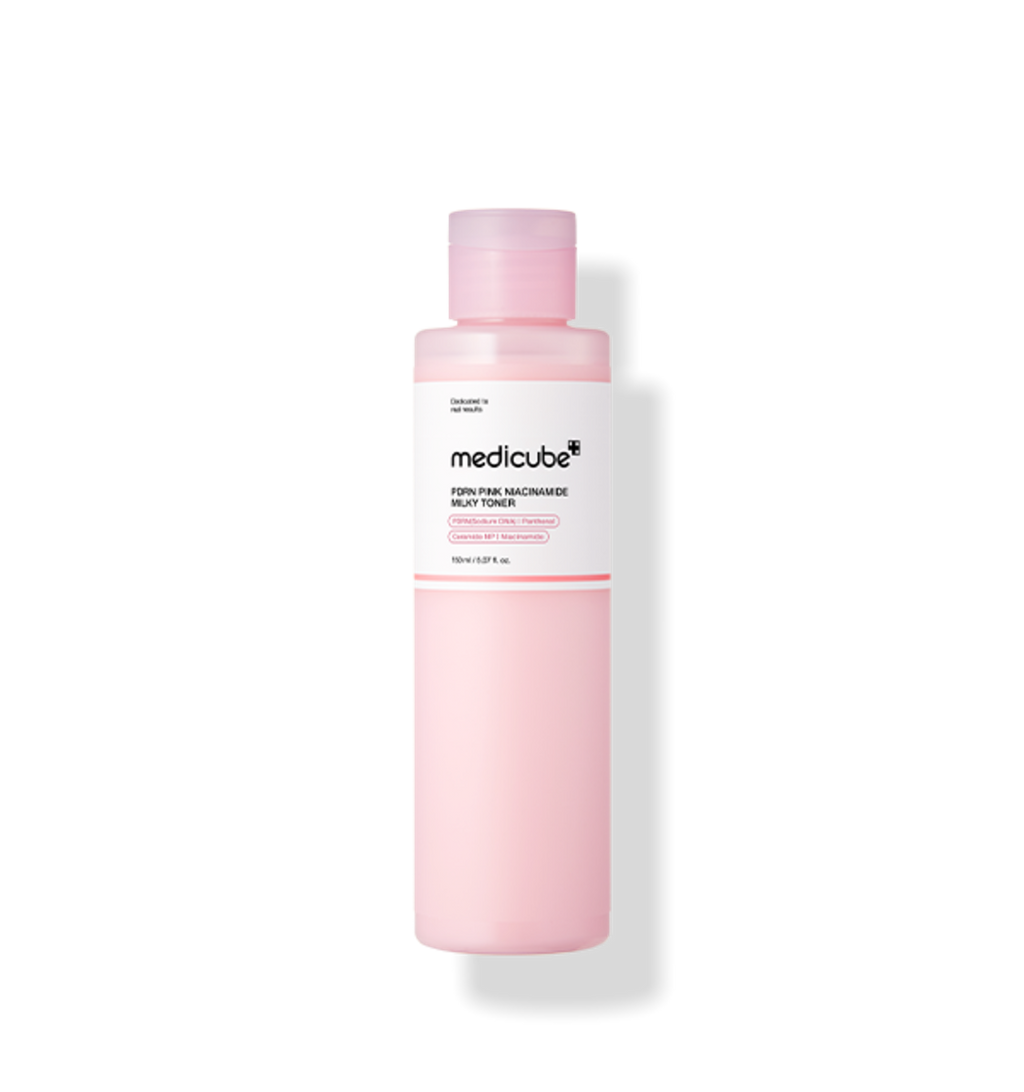 medicube PDRN Pink Niacinamide Milky Toner 150ml – Milch-Toner PDRN Feuchtigkeitspflege