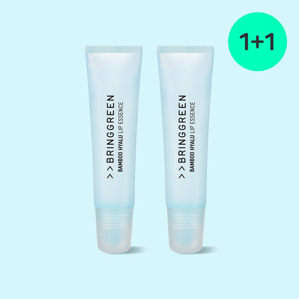 BRINGGREEN Bamboo Hyalu Lippenpflege-Essence Duo 2x11g – Bambus Hyaluron
