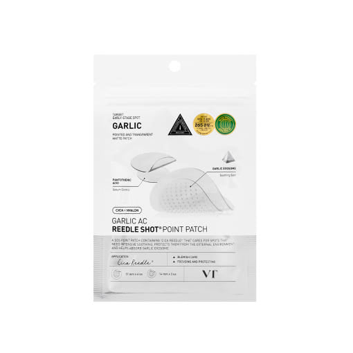 VT Garlic AC Reedle Shot Point Patch 9er – Mikroneedle Pickelpatches Knoblauch