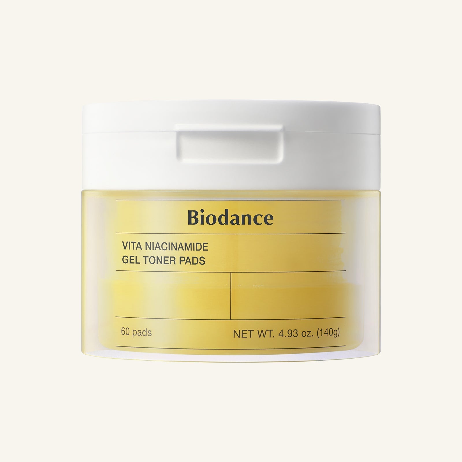Biodance Vita Niacinamid Gel Toner Pads 60er – Niacinamid Glutathion aufhellend