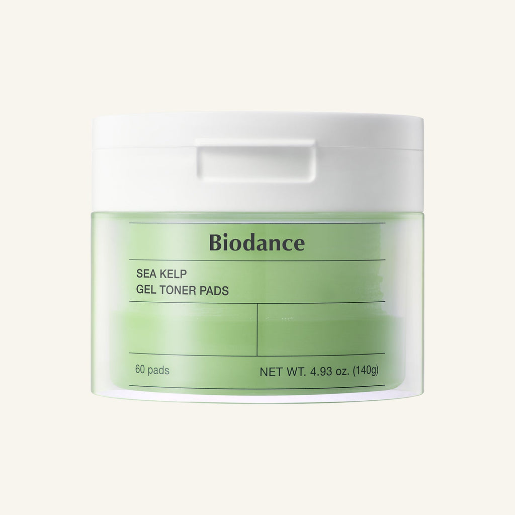 Biodance Sea Kelp Gel Toner Pads 60er – Meeresalgen beruhigend Feuchtigkeit