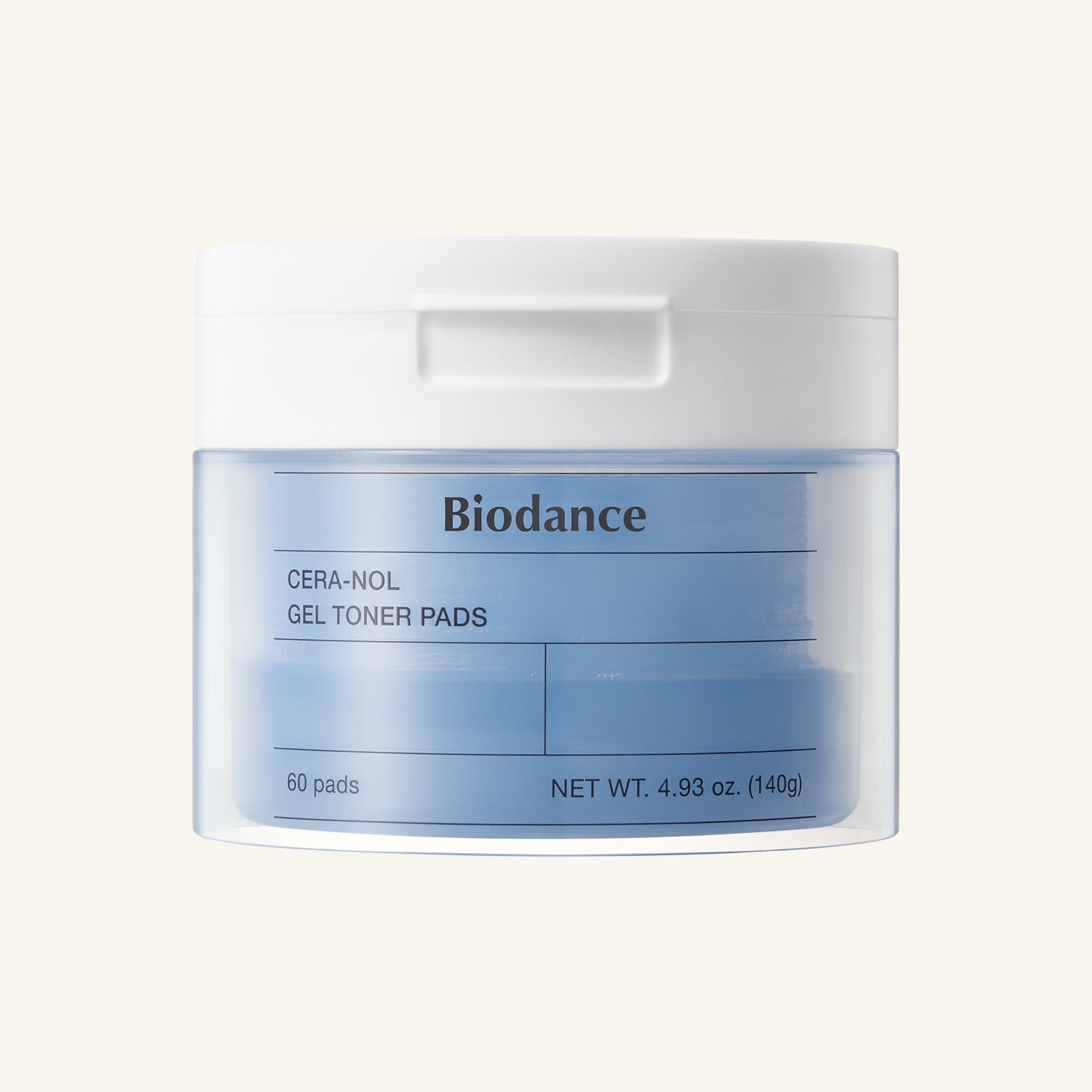 Biodance CERA-NOL Gel Toner Pads 60er – 10-fach Hyaluron 5 Ceramide Barriere