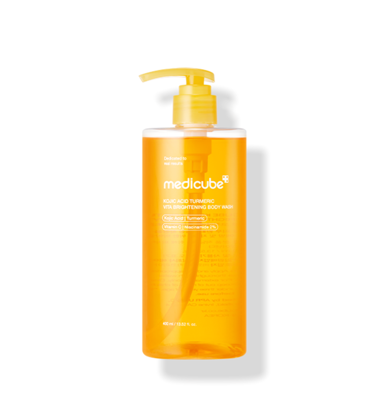 medicube Kojic Acid Turmeric Vita Brightening Body Wash 400ml – aufhellende Körperpflege Kojic Acid