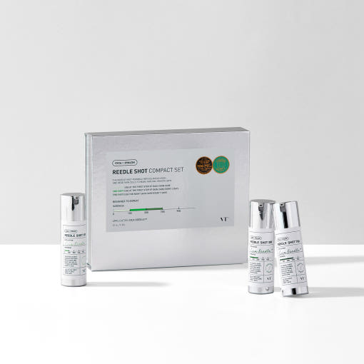 VT Reedle Shot Compact Travel Set – alle 3 Stufen je 10ml unterwegs
