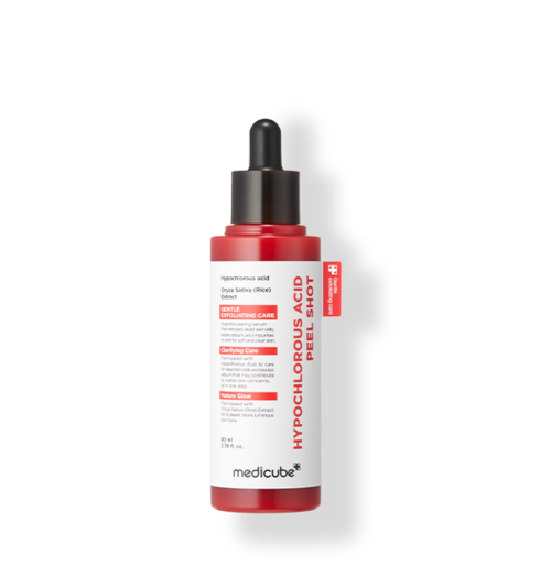 medicube Hypochlorous Acid Peel Shot 80ml – sanftes Peeling-Serum Hypochlorsäure Reisextrakt