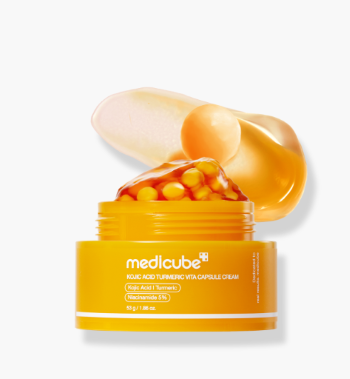 medicube Kojic Acid Turmeric Vita Capsule Cream 53g – aufhellende Kapsel-Creme Kojic Acid