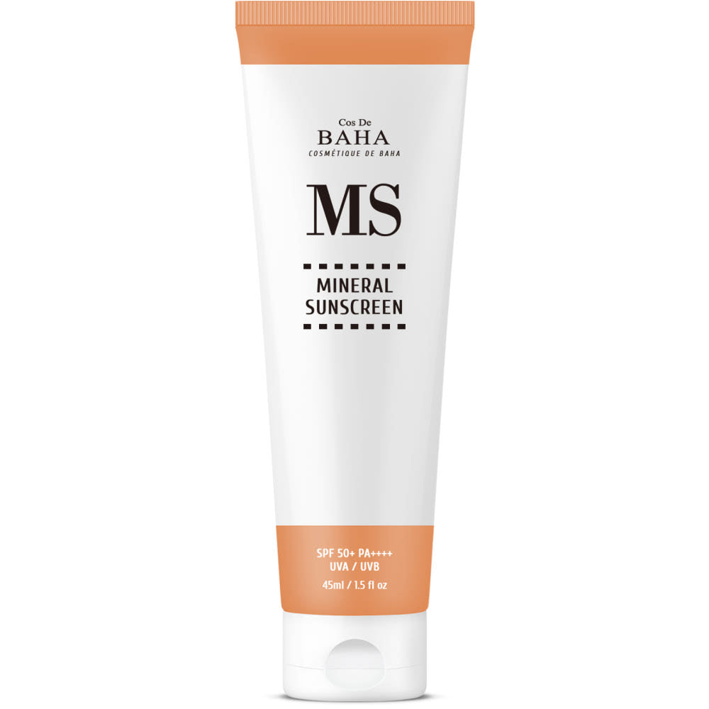 Cos De BAHA MS Hydrating Mineral Sunscreen – ideal für Retinol Haut SPF50+