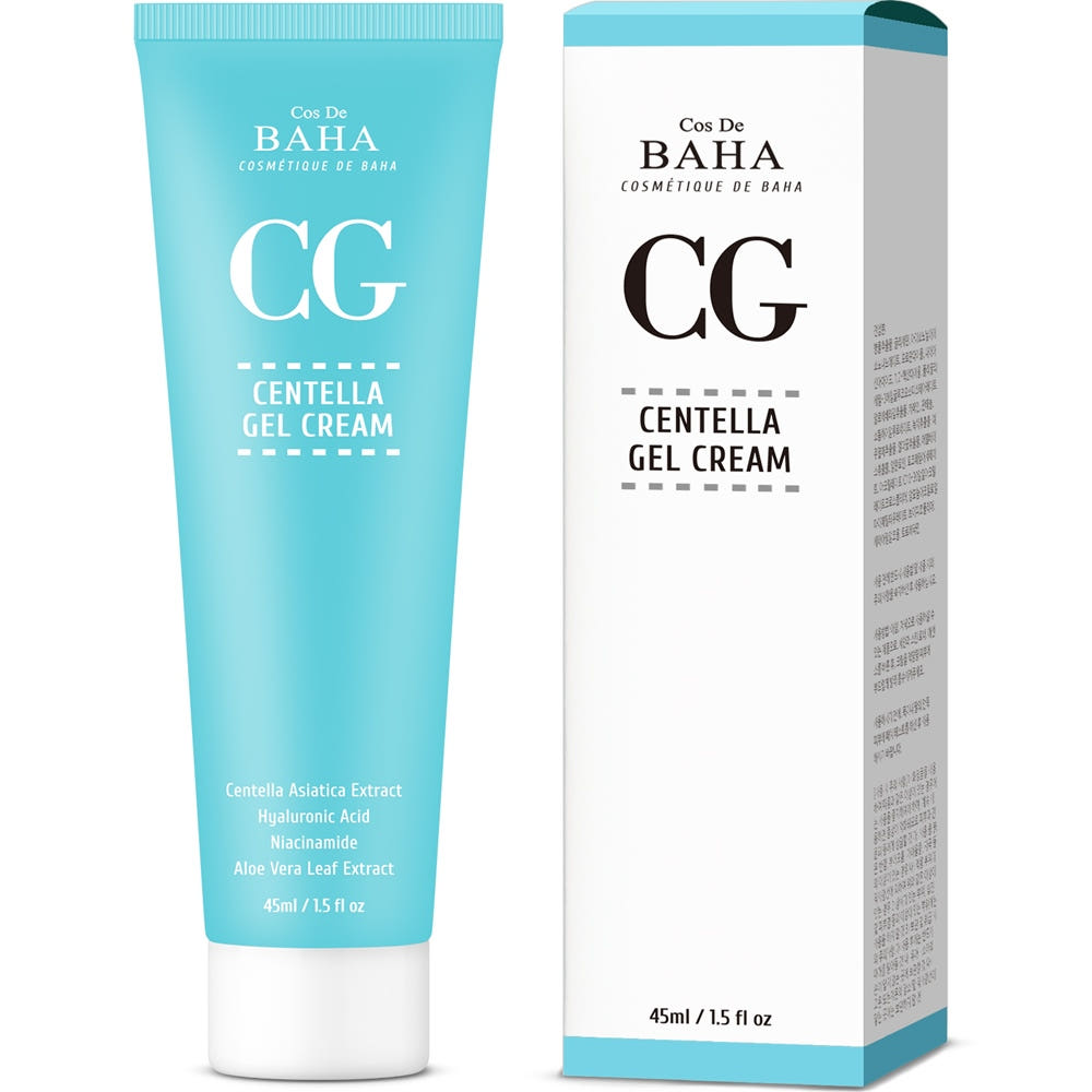 Cos De BAHA CG Centella Gel Cream Madecassoside 45ml – beruhigende Gel-Creme
