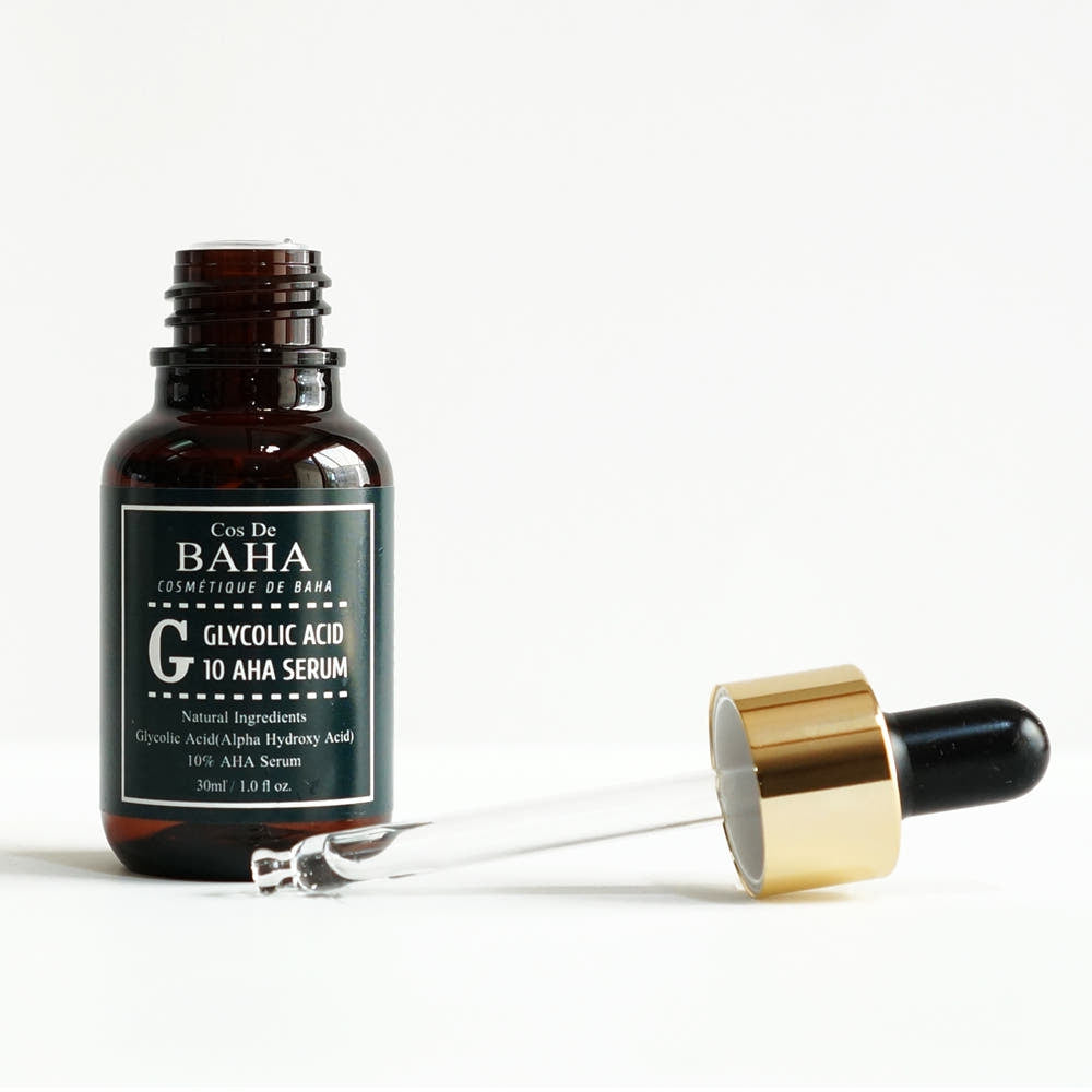 Cos De BAHA G AHA Serum – Ergebnis glatte strahlende Haut nach Peeling
