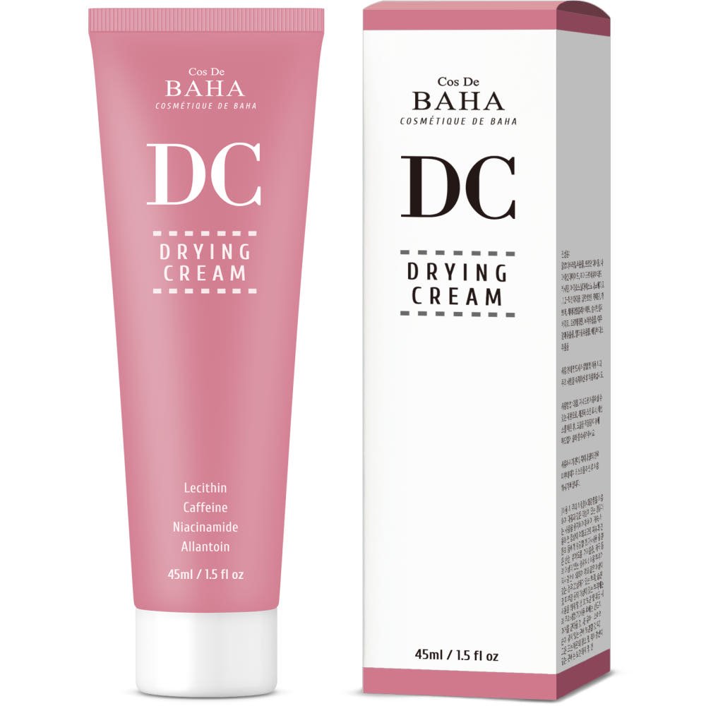Cos De BAHA DC Drying Cream Niacinamid 4% 45ml – Balancing Creme ölige Haut