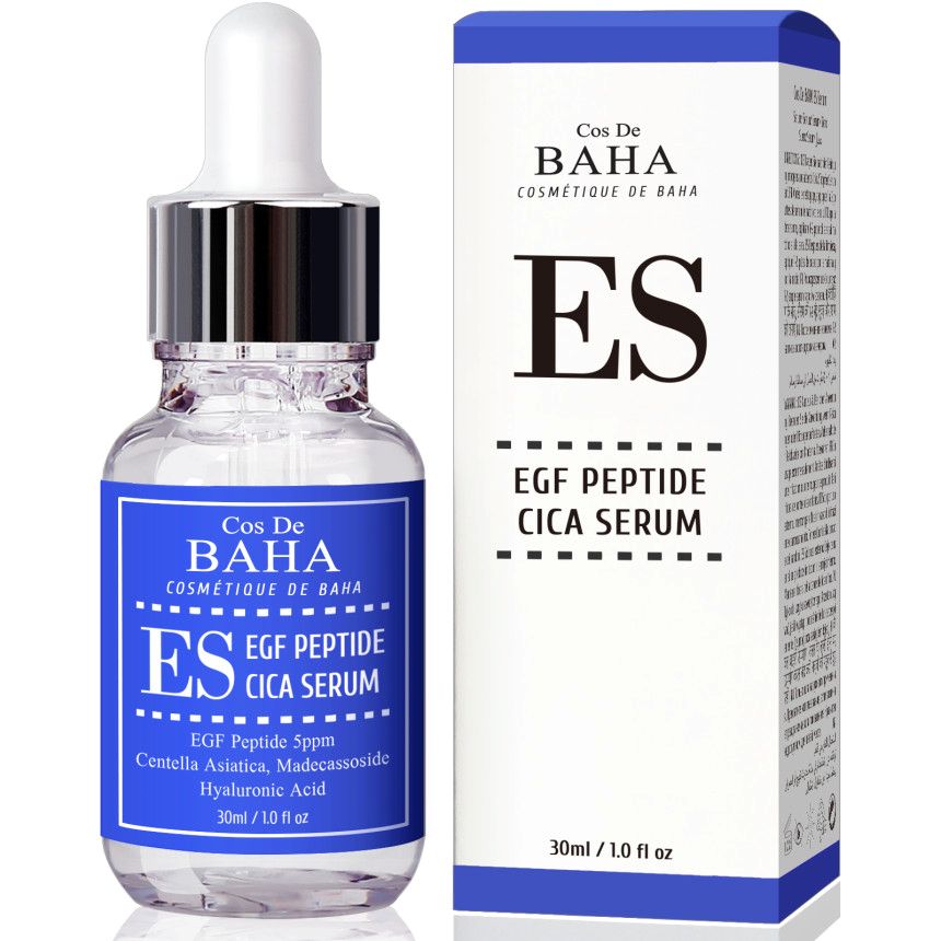 Cos De BAHA EGF Serum – Centella Peptide Wirkung auf Narben