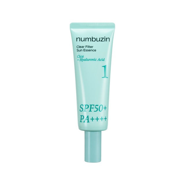 Numbuzin No.1 Clear Filter Sun Essence SPF50+ PA++++ 50ml Centella – leichtes Sonnenschutz-Serum