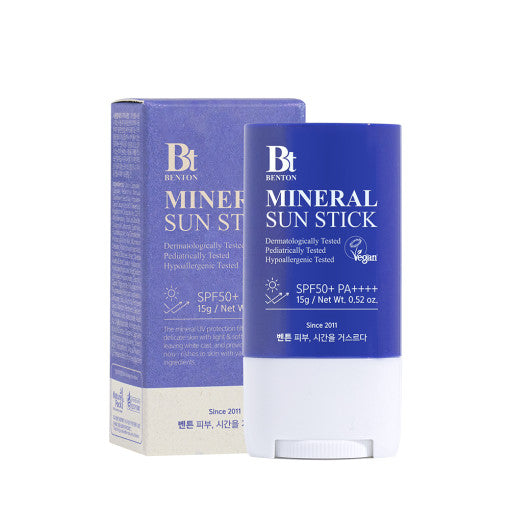 Benton Mineral Sun Stick SPF50+ PA++++ 15g – praktischer Sonnenschutz